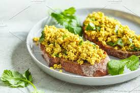 Tofu Scramble Sandwich