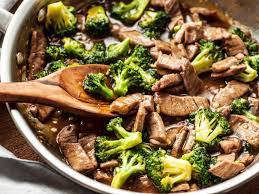 Beef and Broccoli Stir-Fry  (keto Chinese food)