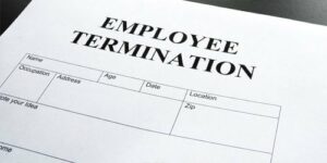 Deal with employee termination