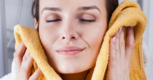 Dry Skin Remedies with Warm Cloth