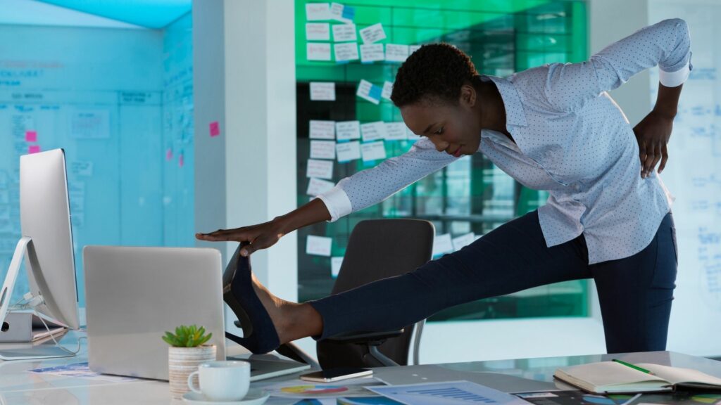 42 easy office exercises you can do at your desk to stay fit