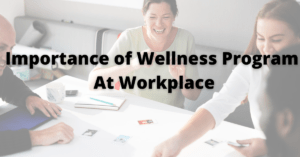 Importance of Wellness Program At Workplace