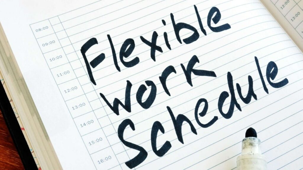 Offering Flexible Schedules as stress management program