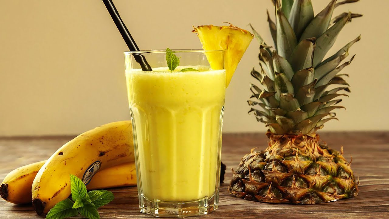 Pineapple Banana Shake as Diabetic Smoothie Recipes 
