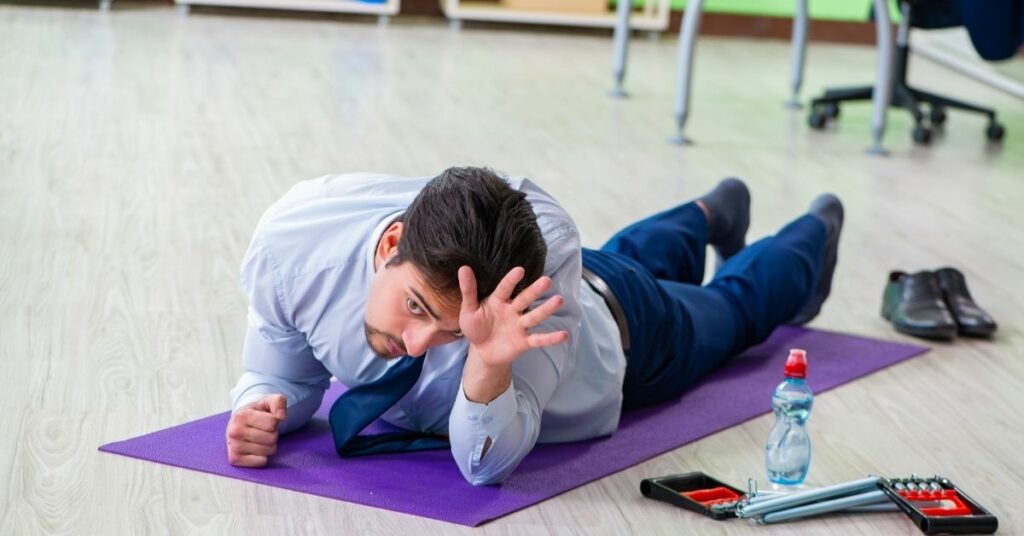 The Plank Challenge- office-fitness-challenge