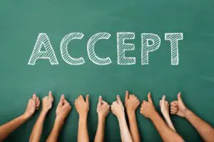 Accept That You Are Not The Same