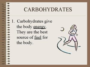 Carbohydrates As Fuel For Energy
