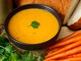 Carrot and Coriander Soup: diabetic soups