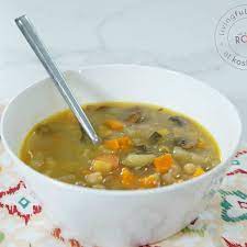 Chunky Vegetable Soup: diabetic soups