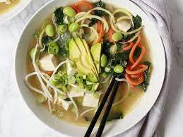 Vegetarian Miso Soup (Low Fat and High Protein)