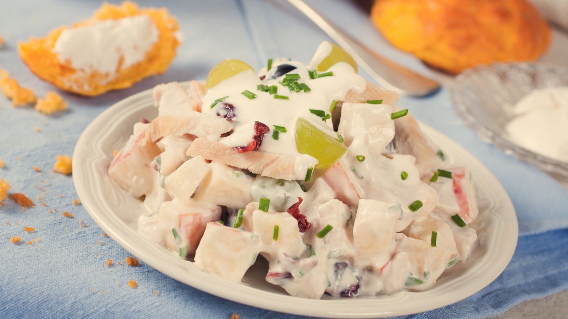 What is in chicken salad?