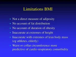 BMI Limitations and Considerations