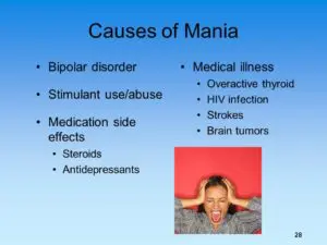 Causes of Mania