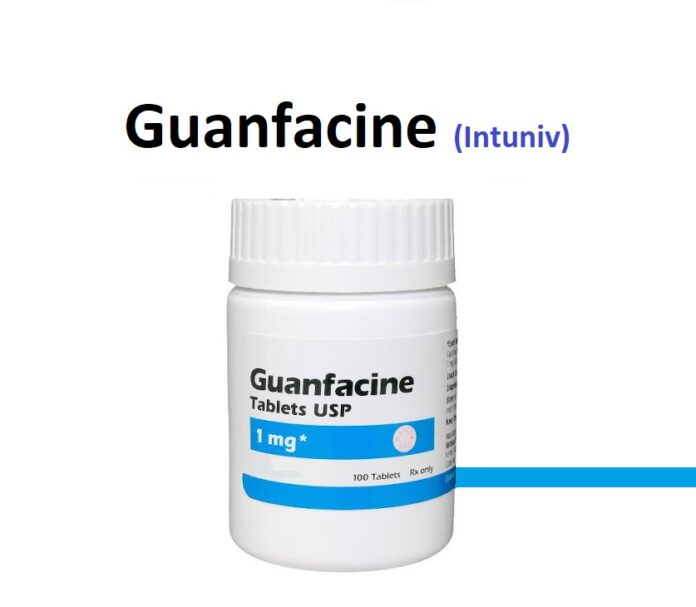 Dosage of Guanfacine (Intuniv)