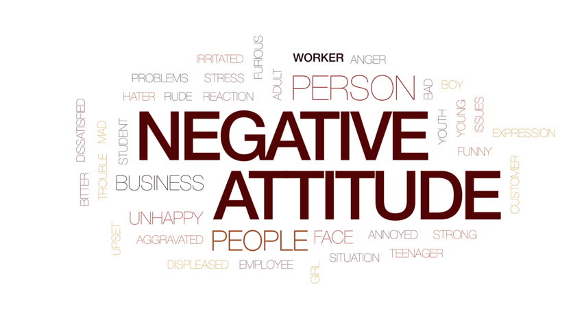 What Is An Example Of A Negative Attitude