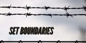 setting boundaries
