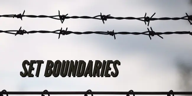 setting boundaries