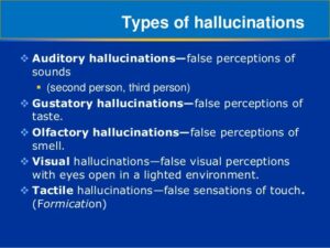 Types Of Hallucinations In Schizophrenia