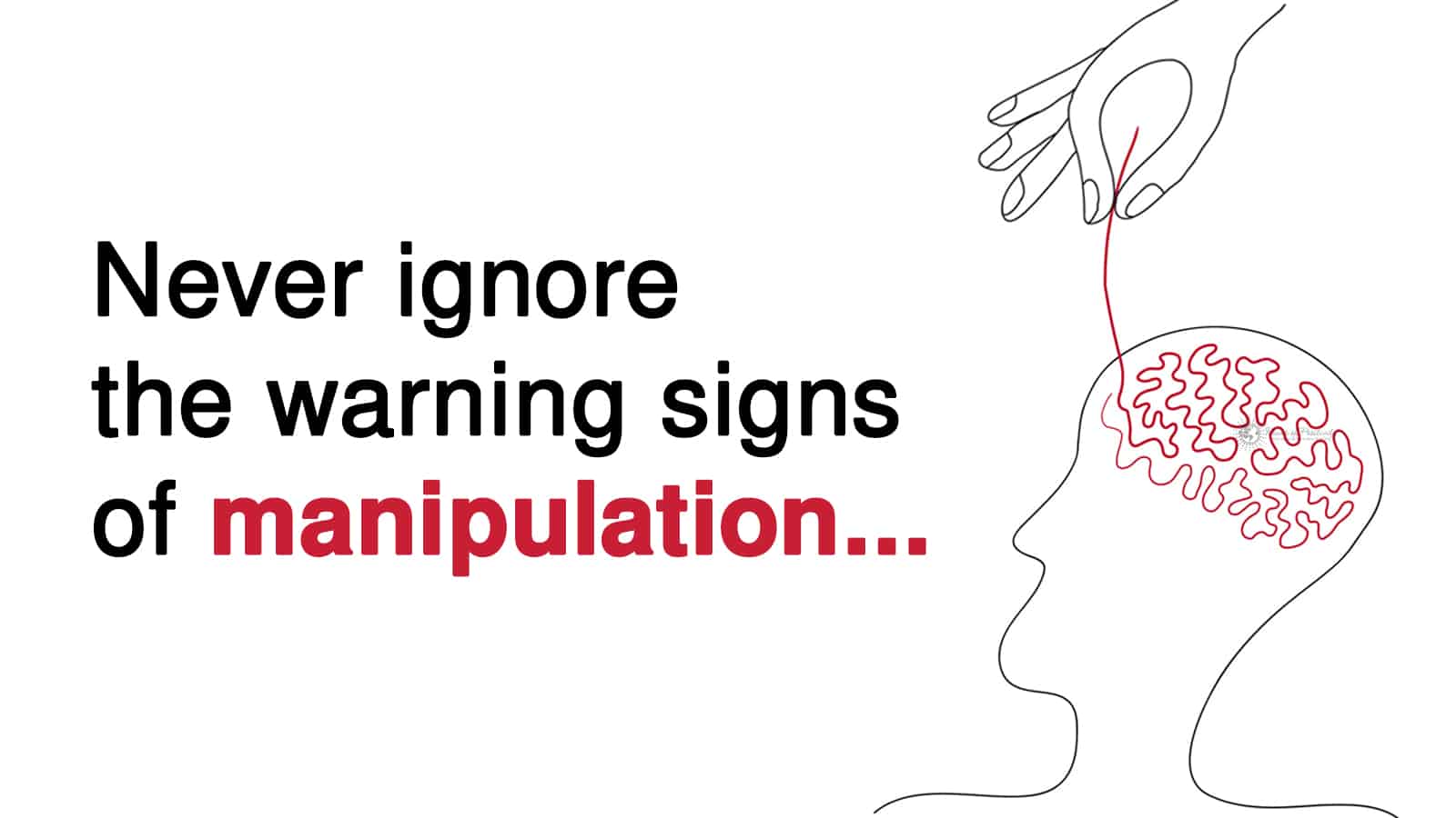 What Are Manipulation Signs?