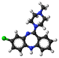 clozapine molecular formula