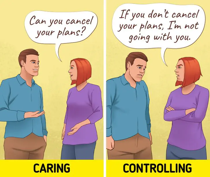 controlling caring BF
