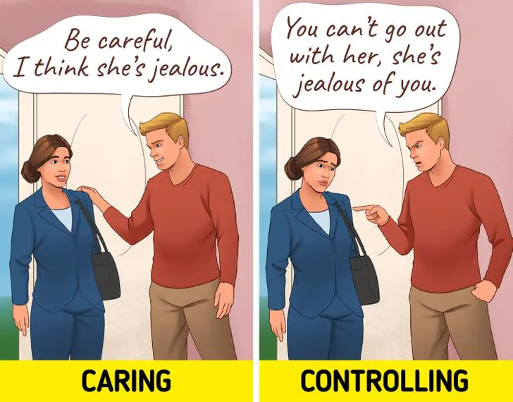 controlling caring