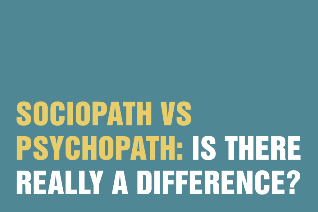 Psychopath VS Sociopath