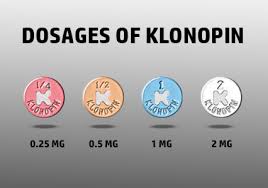 klonopin dosages