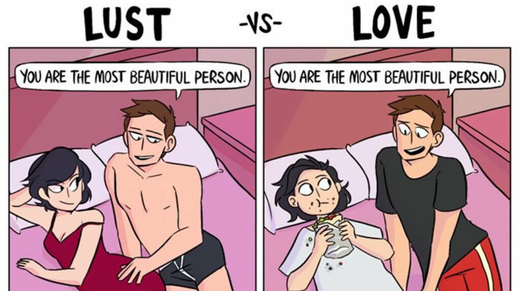 love vs lust