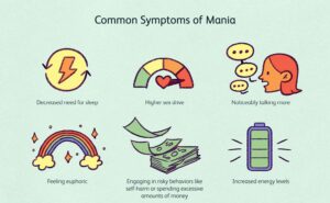 Manic symptoms