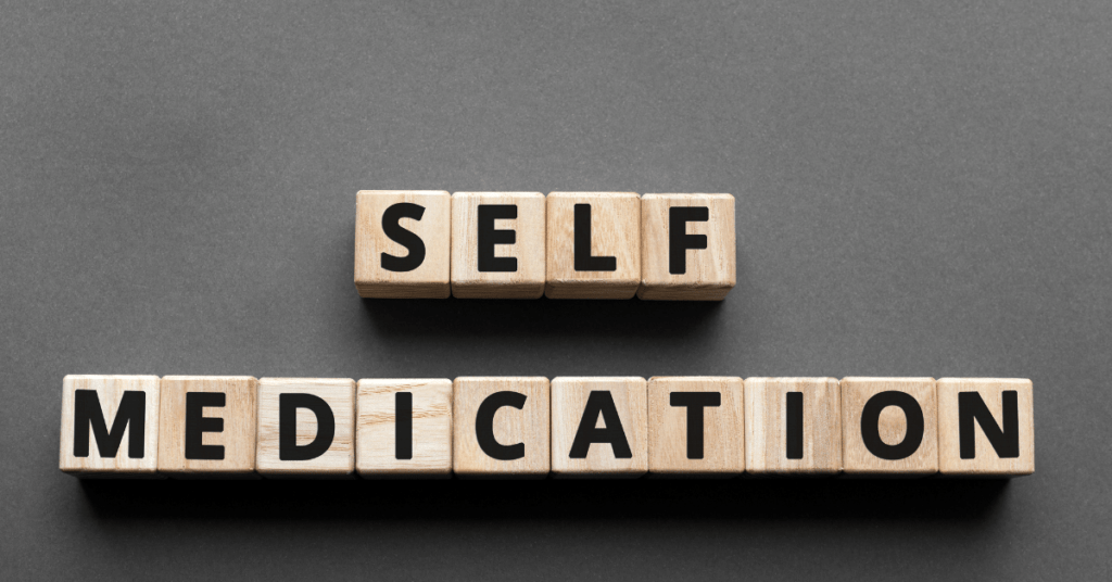 self-medicate