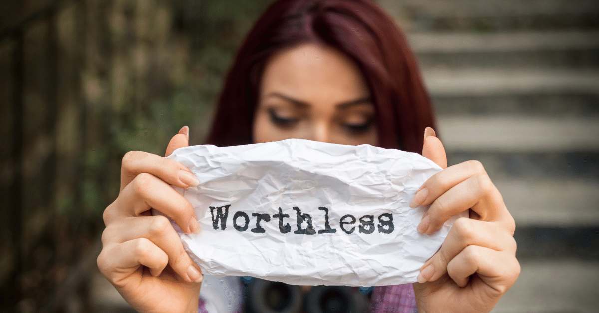 I made a breakthrough on my sense of worthlessness in my self-help