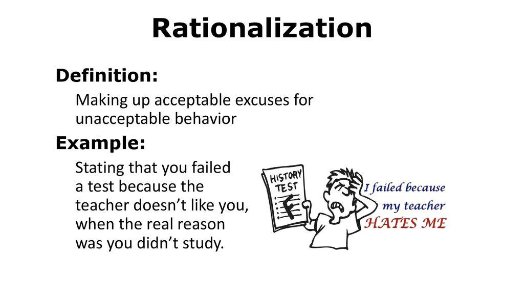 Rationalization Defense Mechanism: Examples, Uses, Benefits