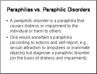 Paraphilic Disorders Definition Types Treatment and More