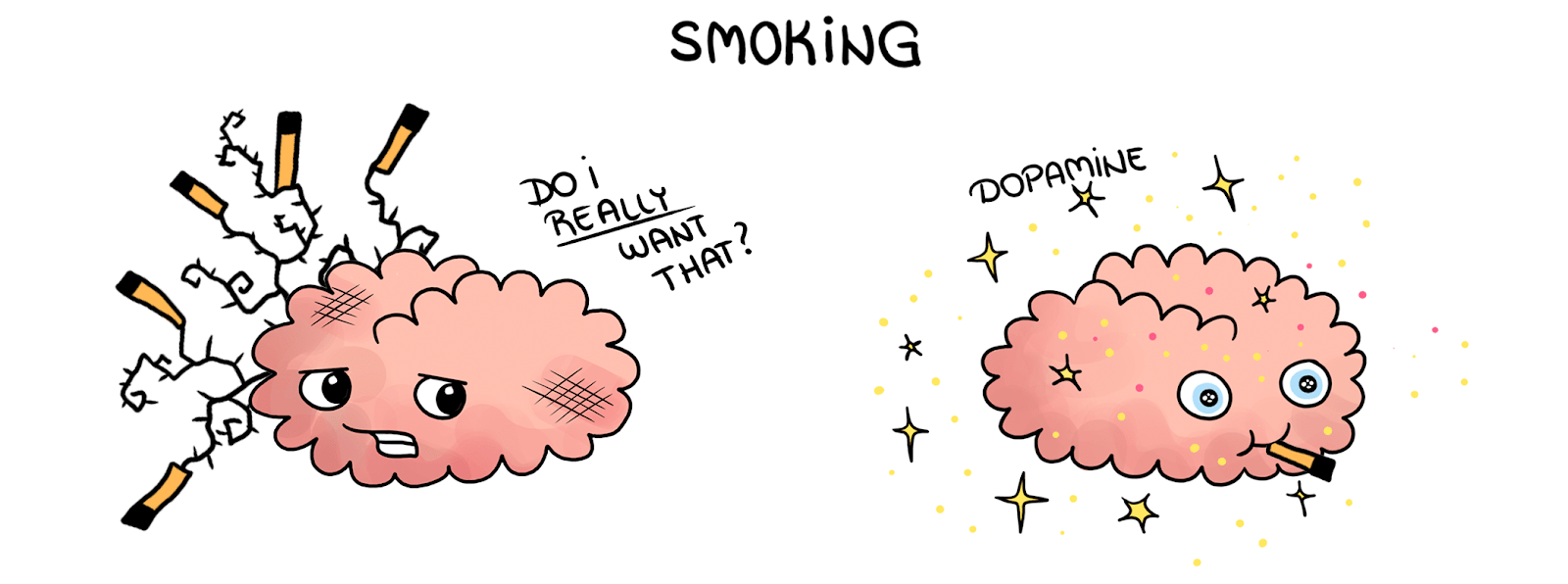 smoking..