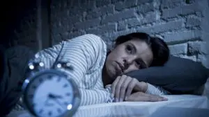 Lack of sleep