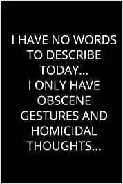homicidal thoughts