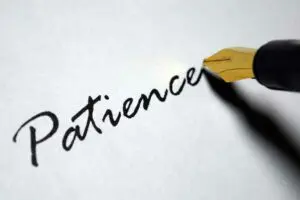 Be patient with your progress and appreciate your efforts