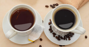 Drink tea and coffee