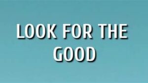 Look For The Good