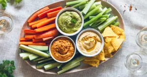 Starchy Veggies And Dip