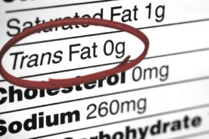 Avoid trans fats