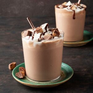 Chocolate peanut butter shake