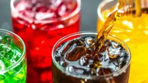 Cut back on sugary drinks