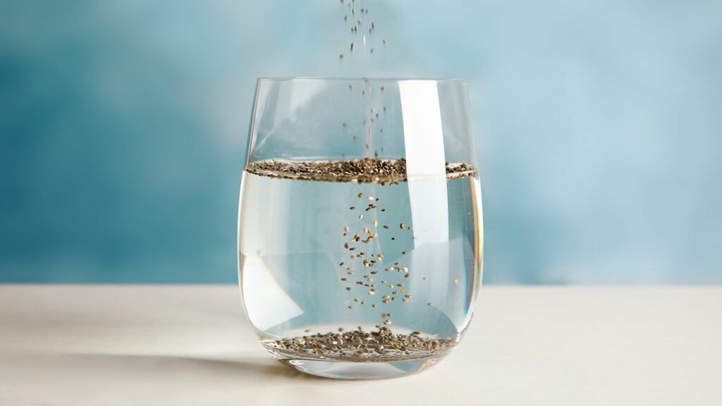 Drinking Chia Seed Water for Weight Loss