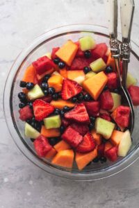 Summer Melon Fruit Salad