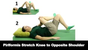 Stretching The Knee To The Opposite Shoulder
