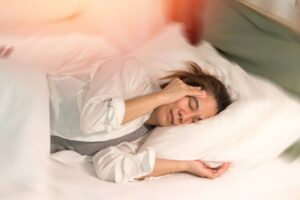 dizziness when lying down