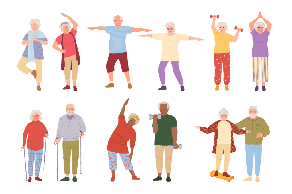 Exercises For Healthy Aging | Different Exercises For Healthy Aging
