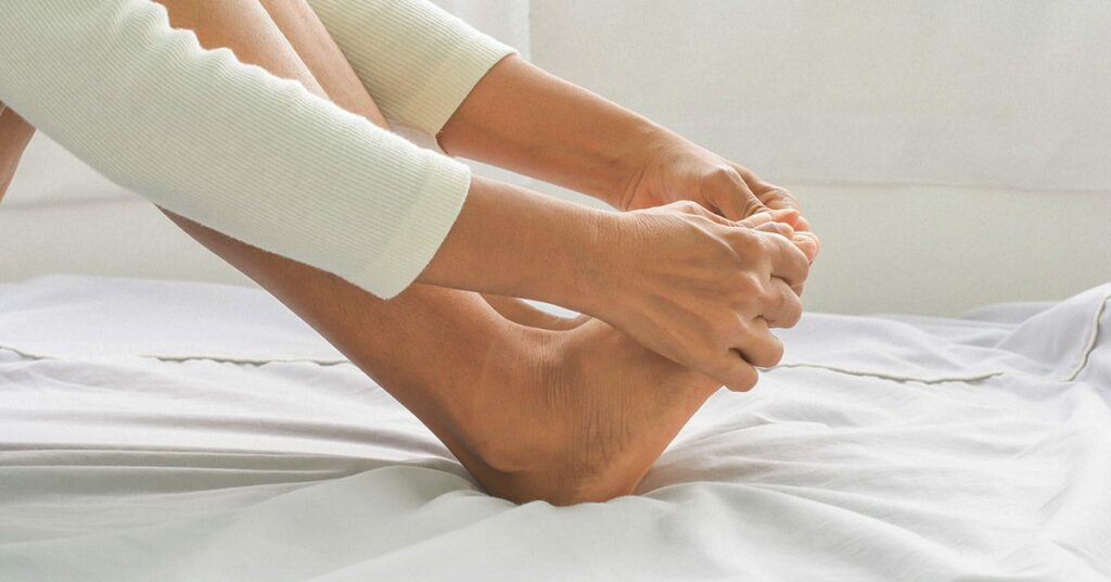 Tennis Ball Massage for Foot Pain Relief